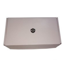 White Corrugated Paper Box for Shipping and Packaging